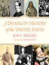 Cover image for A Disability History of the United States